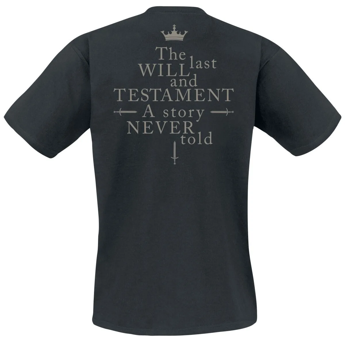 Opeth The Last Will and Testament T-shirt Vintage Group Photo Print Casual Cotton Tee Unisex Gothic Streetwear Black Top