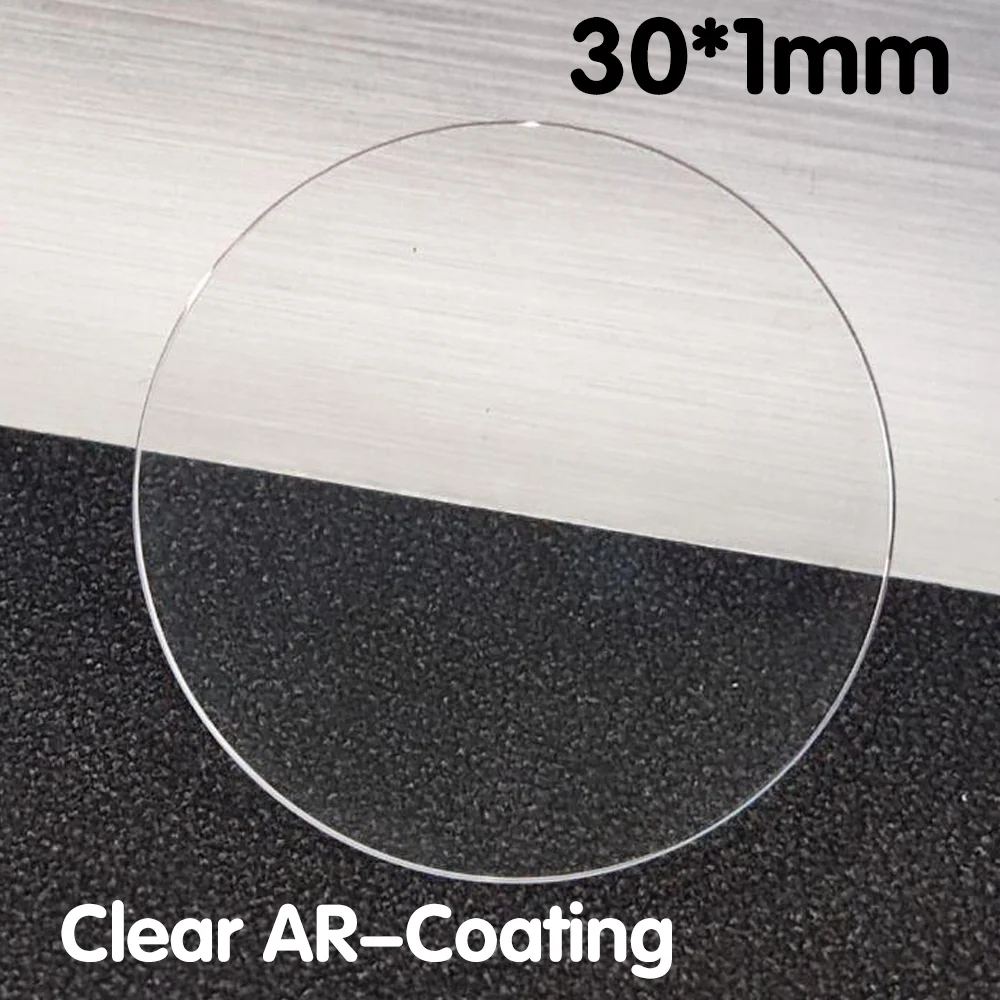 Sapphire Watch Glass 30*1MM AR Coated Crystal Watch Parts Replacement Accessories Flat Glass Watch Repair Tools