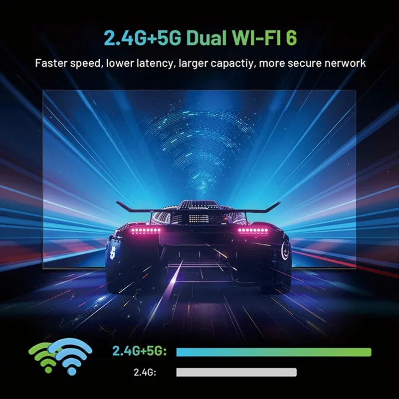 2026 PK T1 Android 14 Smart Home Theater 8GB 128GB TV98 Box Rockchip RK3518 BT5.0 Goog Assistant Odtwarzacz Streamingowy WiFi6 TV Stick — zdjęcie produktu 5