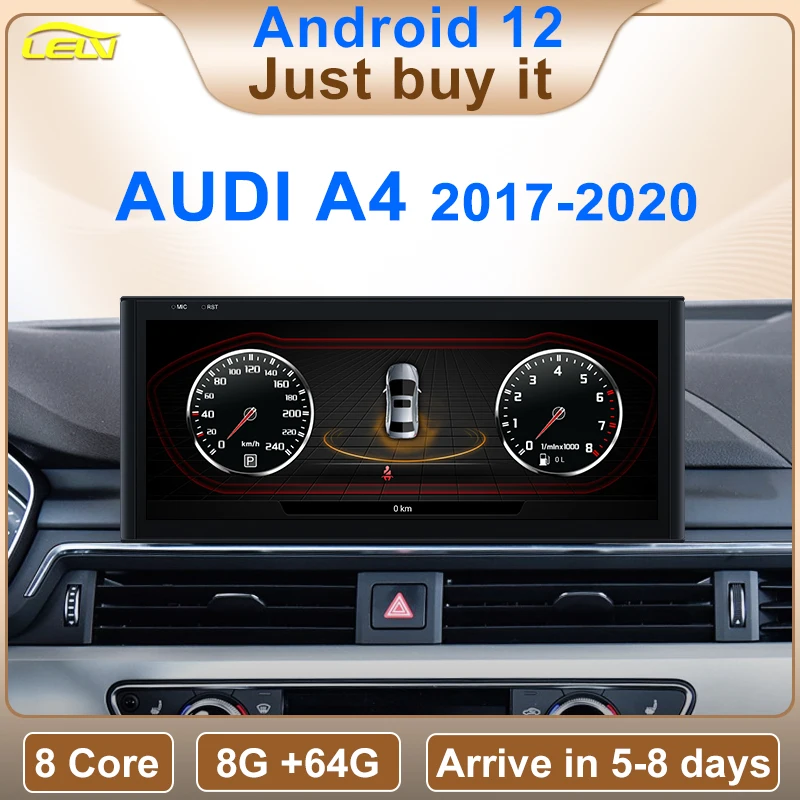 

Factory Price 10.25" Android13 AUTO Apple Carplay For 2017 AUDI A4 A5 S5 B8 Car Video Players GPS Navigation Central Multimedia