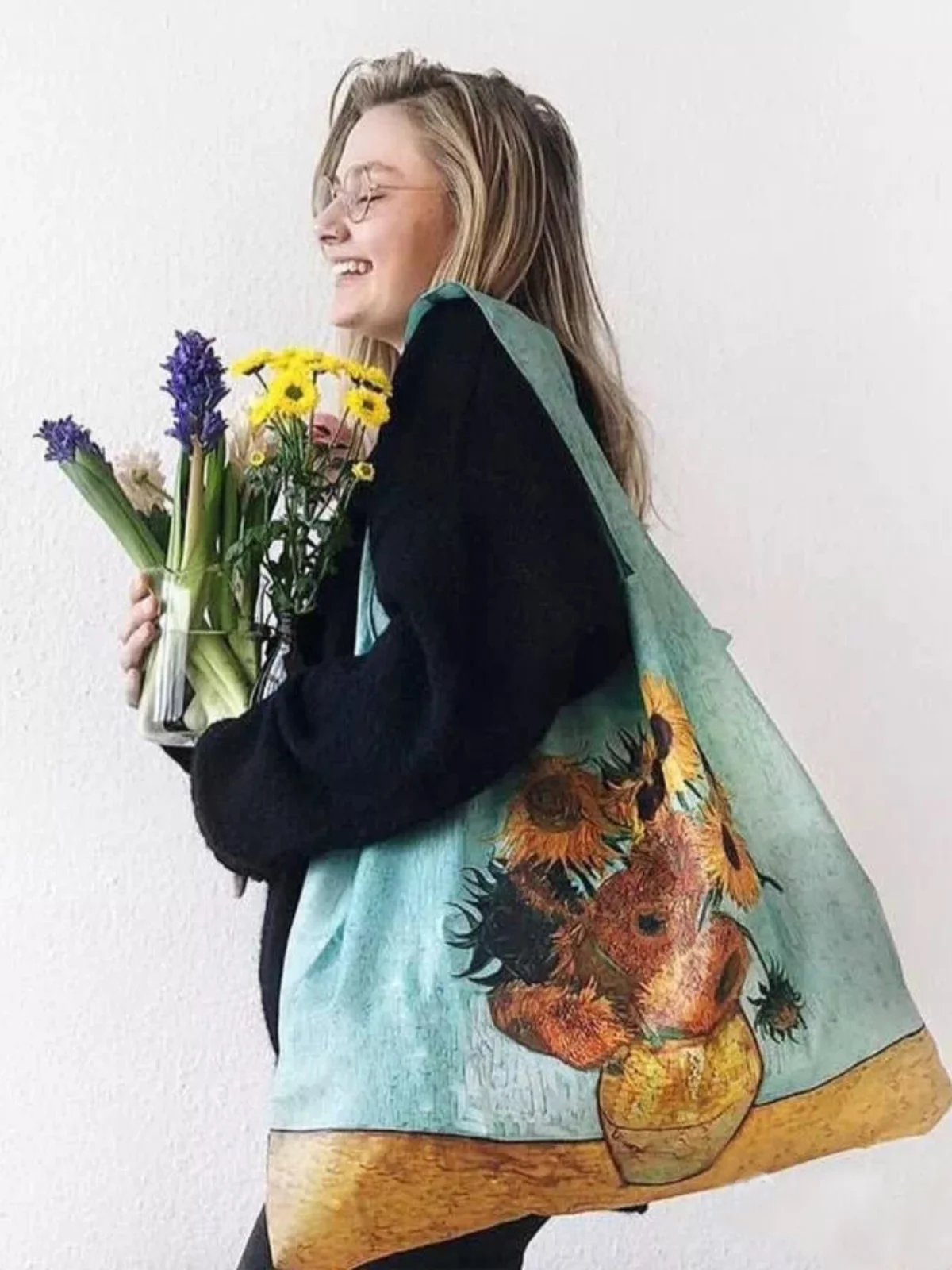 

Сумка-органайзер Loqi большой вместимости: модная, экологичная, складная, легкая, портативная, многоразовая, из полиэстера