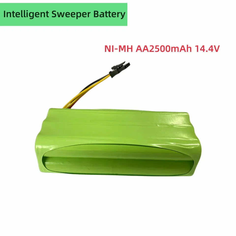 14.4V Ni-MH AA Rechargeable Battery Pack 2500MAH For Ecovacs Deebot Deepoo X600 ZN605 ZN606 ZN609 For Midea Redmond Vacuum Clean