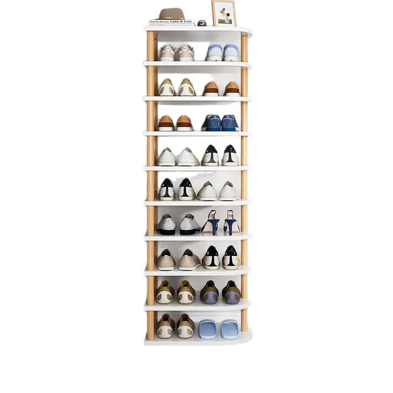Shoe Rack, Small Narrow Door, Multi-layer Household Shoe Cabinet, Simple Dust-proof Shelf To Store Shoes, Strong Storage