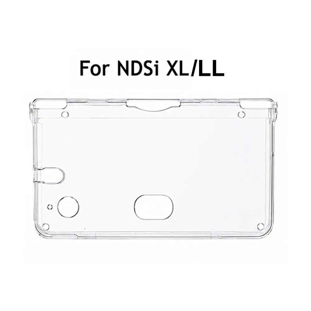 Clear Plastic Protective Hard Shell Transparent Precise Cutouts Skin Case Cover Durable for 3DS 3DS XL LL New 3DS New 3DS XL/LL