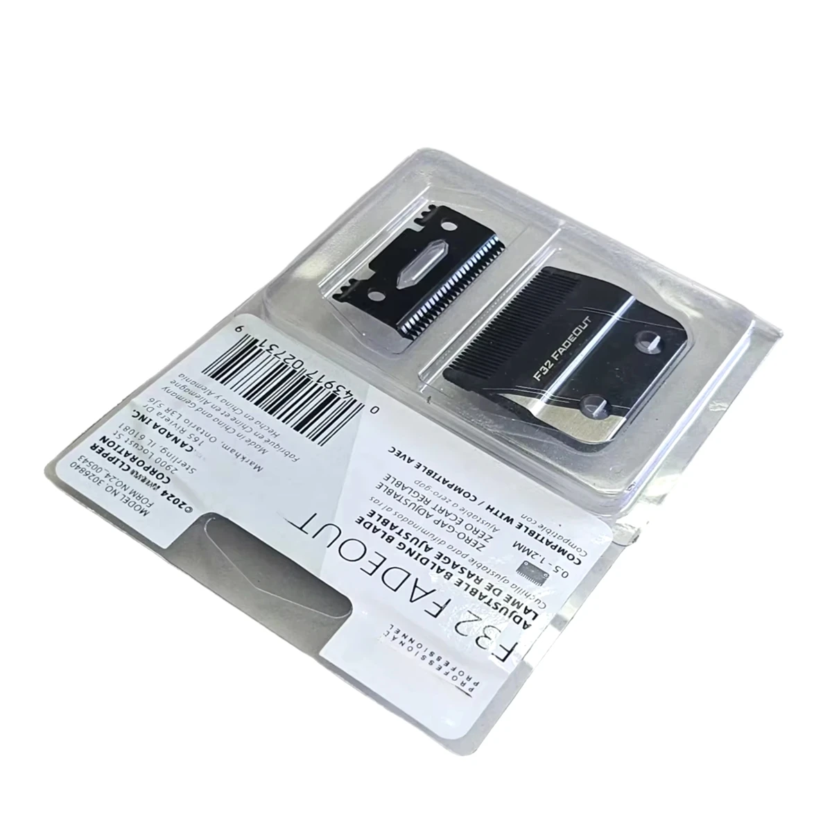 Lâminas de Substituição F32 Compatíveis com a Máquina de Cortar Cabelo Profissional Wahl 5 Star Vapor Clipper - Lâmina Fadeout F32 (1 Pacote)