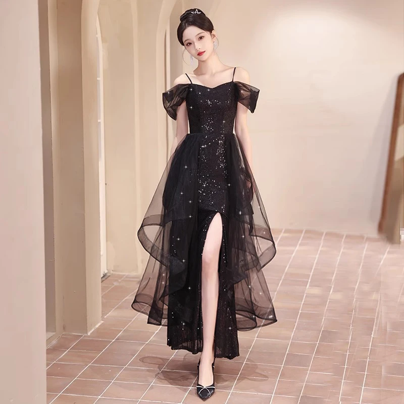 black bodycon homecoming dresses Sparkly Sequin for Teens 2025 Glitter HOCO Dress Short Prom Dress with Scarf for Women : Clothing, Shoes & Jewelry L'IDEE Black Tie Gown Color:Almond Brown styleattribute-coconut girl this above