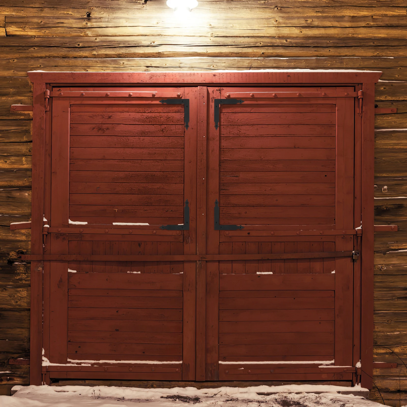 

4pcs Decorative L Corner Bracket Rustic Farmhouse Door Hardware Sliding Barn Garage Gate Window Shutter Accessories Durable