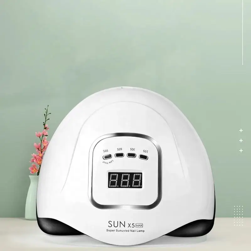 JIN PAI-secador de uñas de secado rápido, lámpara de uñas SUNX5MAX-X de 180W, inducción inteligente, máquina de fototerapia de alta potencia