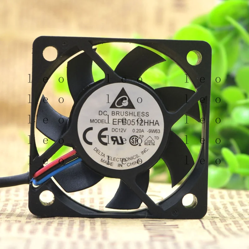 EE  EFB0512HHA 5010 5cm 12V 0.2A Server Chassis Industrial Cooling Fan *cm