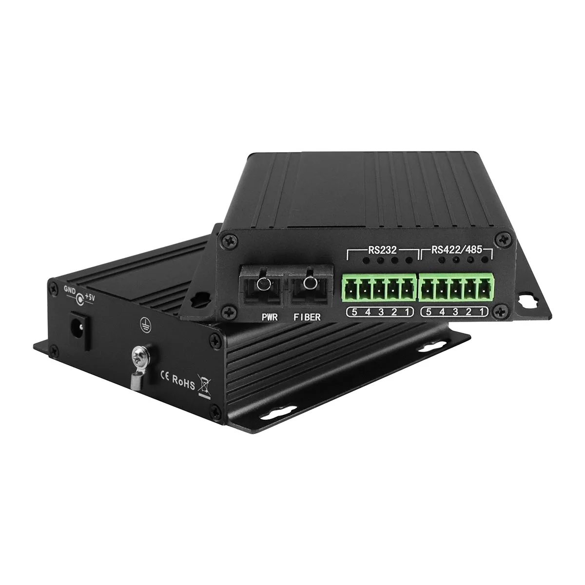 Serial RS232 RS485 RS422 Multimode Fiber Optic Converter