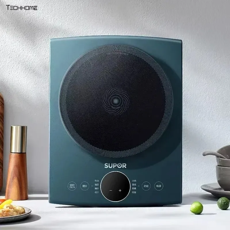 High-power intelligent induction cooker household new multi-function all-in-one 2200W large firepower timer function