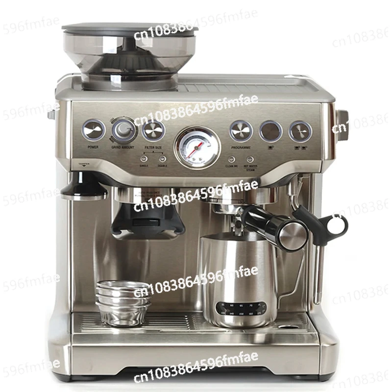 

Breville 15BAR Espresso Coffee Machine Coffee Grinder with Cappuccino Steam Milk Frother Semi Automatic Espresso Maker