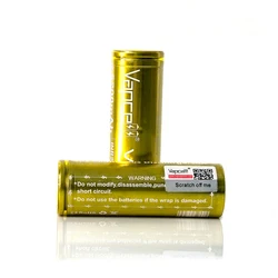HIgh Drain Rechargable Battery Vapcell V62 6200mah Battery INR26800 26800 li-ion Power batteries Batteries 3.7v For flashlight
