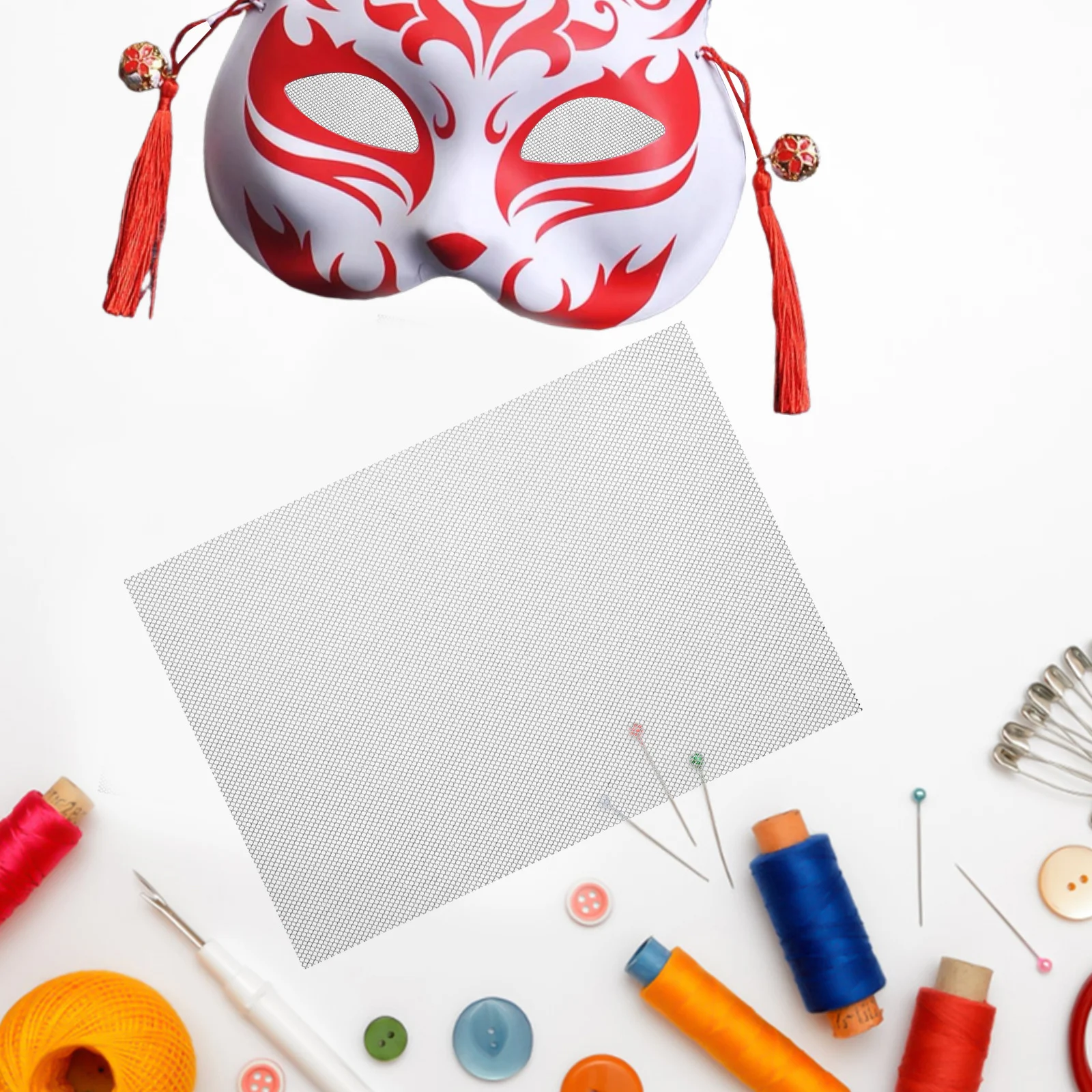 24 قطعة Fursuit العين 10X10 سنتيمتر 20X30 سنتيمتر خفيفة الوزن شبكة النسيج لصنع القناع Diy بها بنفسك أوراق الحرفية تأثيري لوازم الحفلات حفلة تنكرية #3