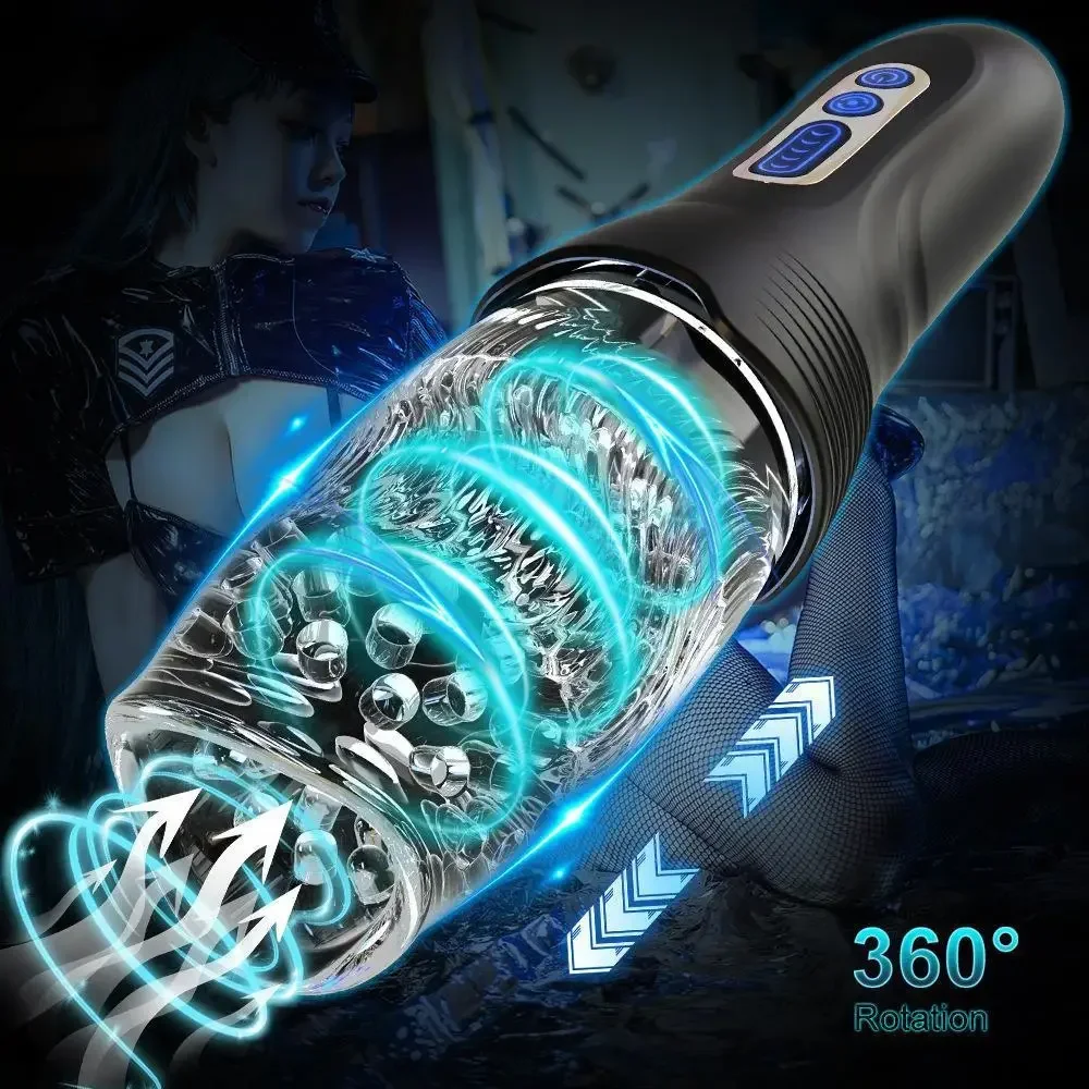 Automatic Male Masturbator Mens Sex Toy Penis Pump Sleeve Mens Adult Toys Male Vibrator Stroker Automatic Sex Machine