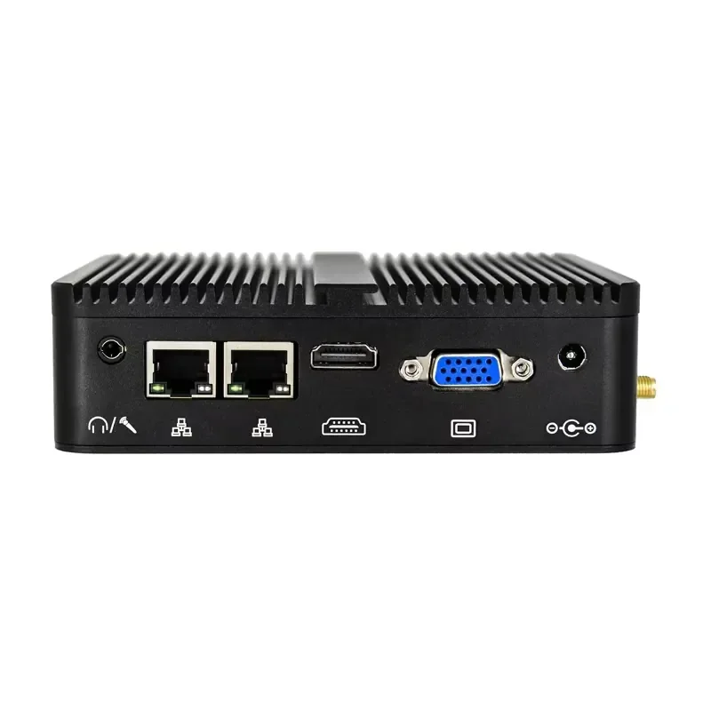 Alder Lake N100 Mini PC Support Wins10 SATA SSD Storage Industrial Computer with Dual LAN