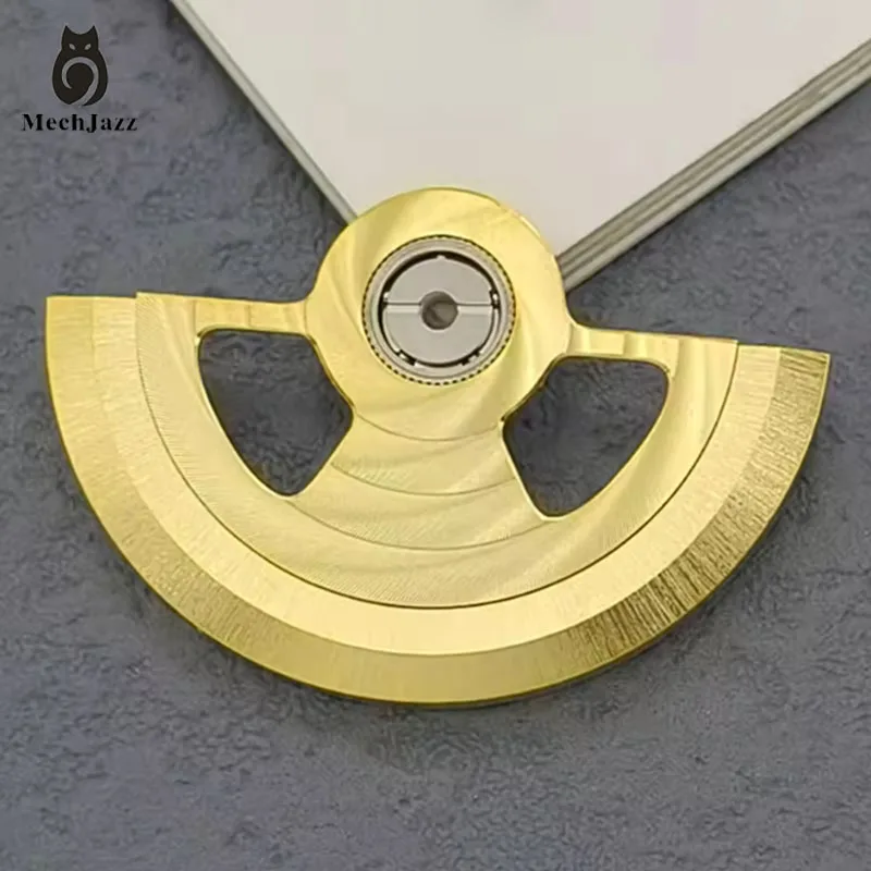 Automatic Rotor Oscillating Weight, Multiple Gold Styles Available, Replacement Mod Parts for NH35/NH36 Mechanical Movements