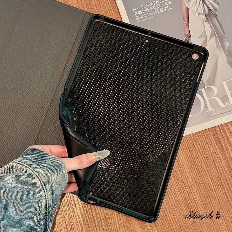 2025 New Miffy Book Style iPad Case With Pencil Slot Shockproof Flip Cover For Air5 Air6 Air7 Mini 10 9 Gen Cute Cartoon New view 2