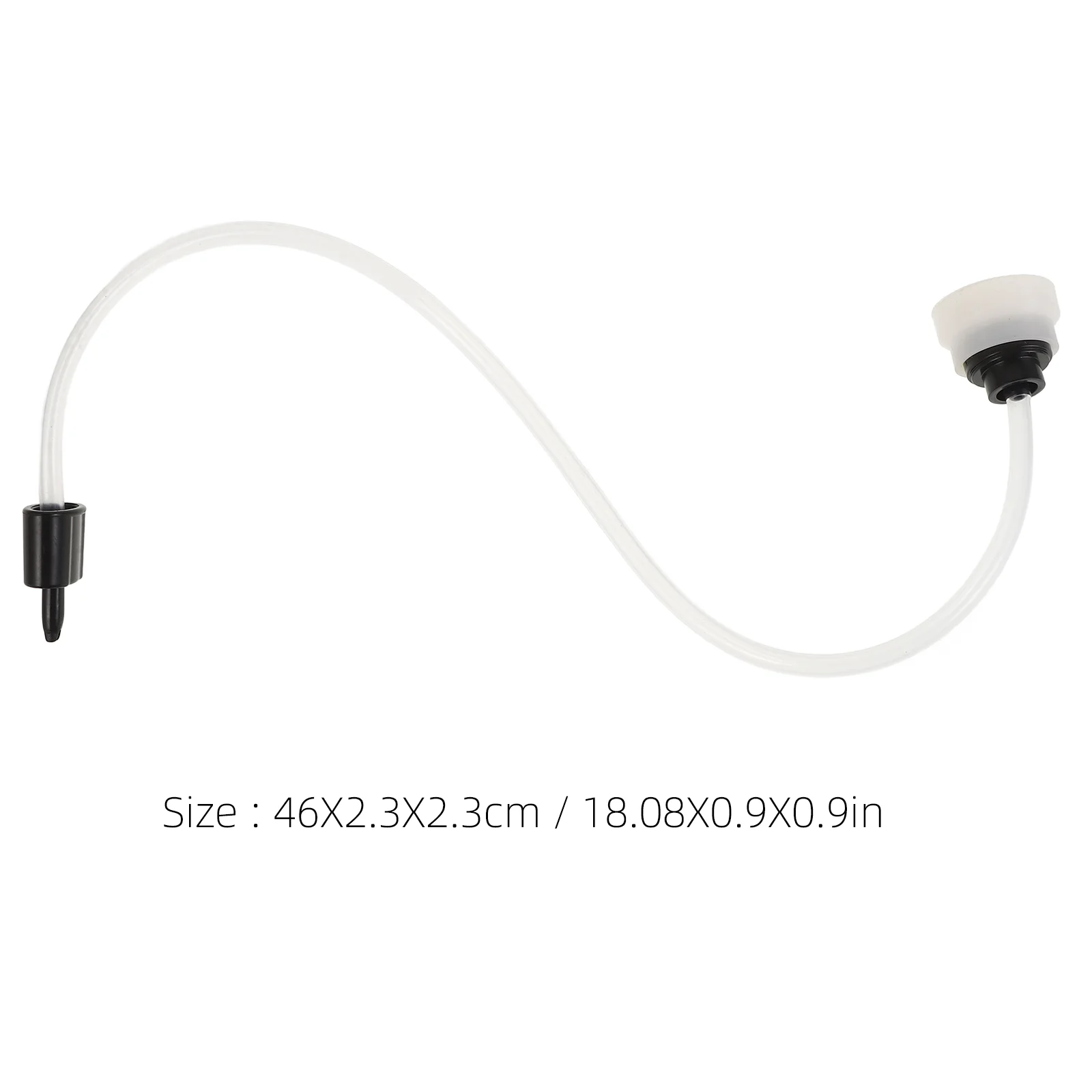 2 Pcs Vacuum Packaging Machine Kitchen Attachment Accessory Hose Flexible Sealer Adapter Replacement Tube Bags