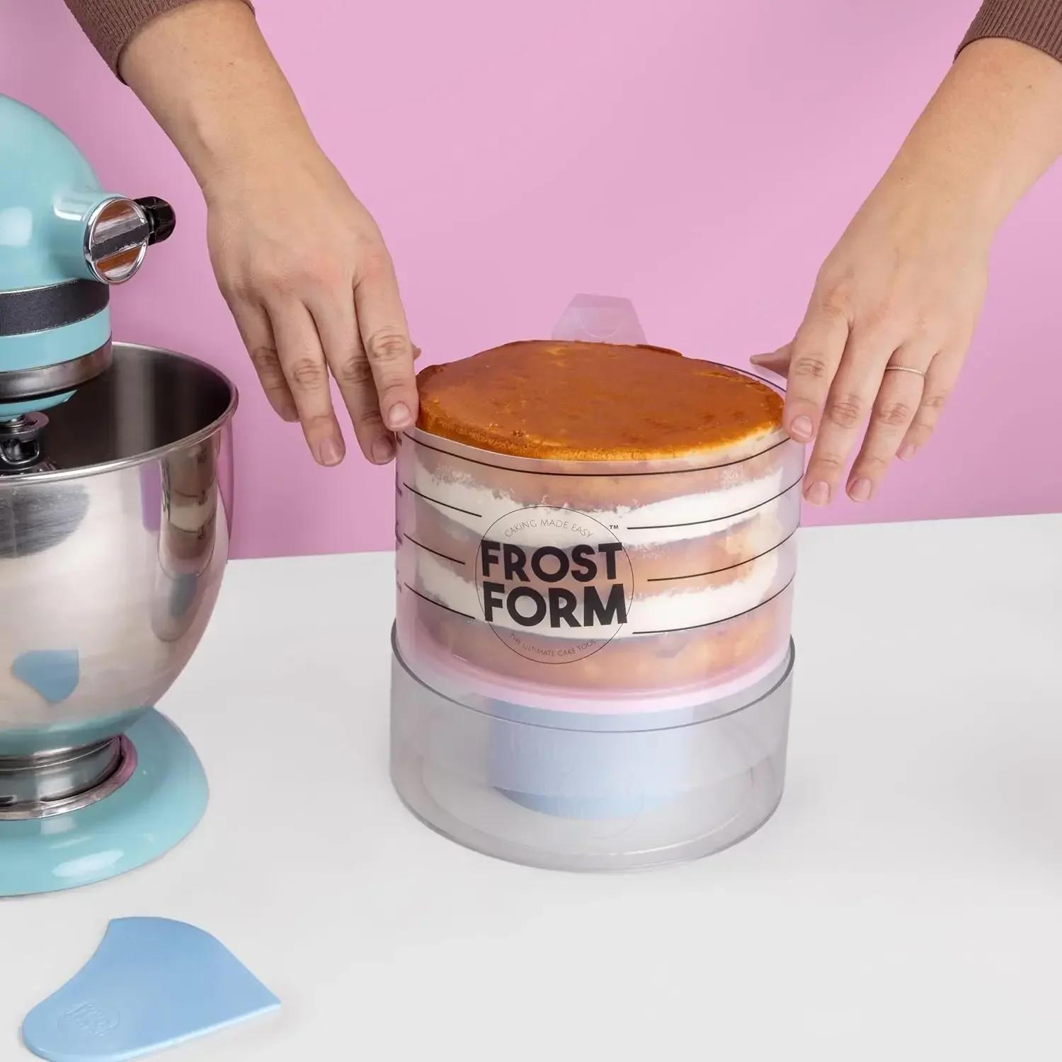 7-Piece Set-Quality  Cake Frosting  Beginners Cake Decorating Kit Compatible with Piping Bags