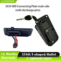 Female Male Side's Discharge Plate Connector for DCH-009 ALX009 Battery MATE X Engwe Ebike Battery 5 Pin Connection Board Cover