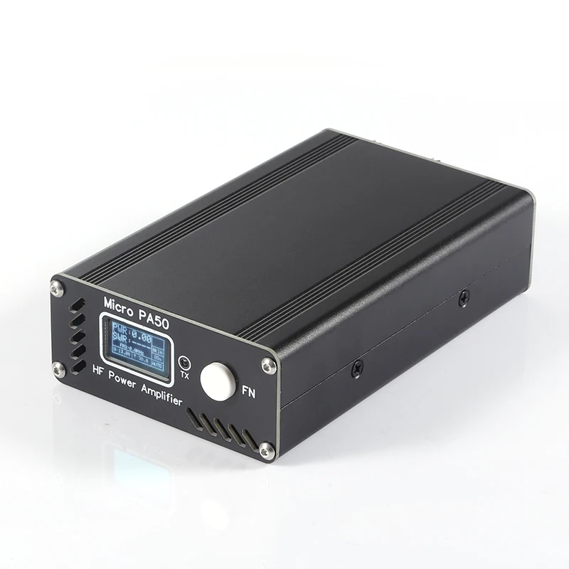 New Micro PA50 /PA50 PLUS  50W 3.5MHz-28.5MHz Intelligent  Shortwave HF Power Amplifier with Power / SWR Meter +  LPF Filter