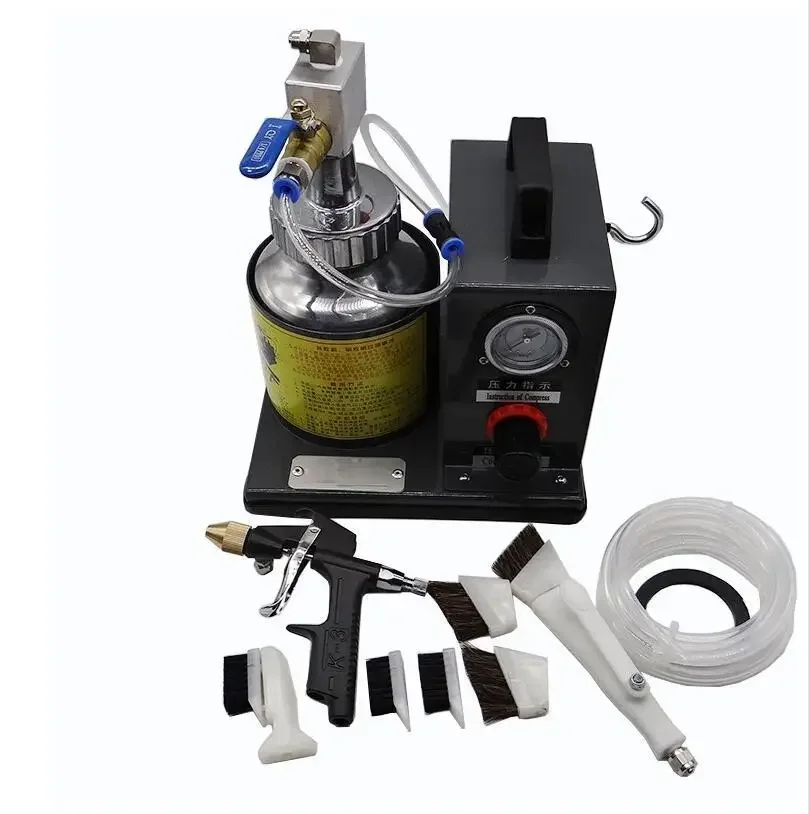 1L Pneumatic Shoe Gluing Machine One Glue Gun+Brush Handle