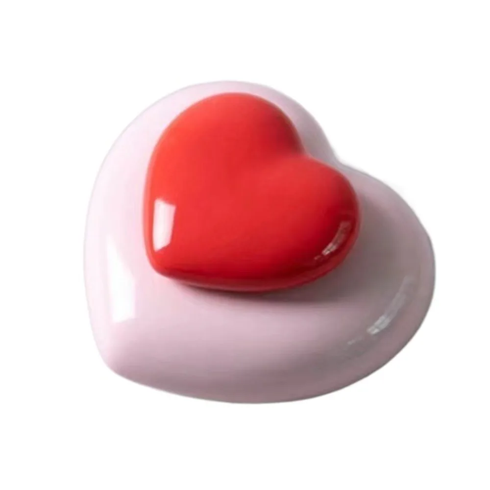 

Dispensing Bottle Heart Shaped Tea Jar Ceramic Mini Tea Container Decorative Candy Storage Box Pill