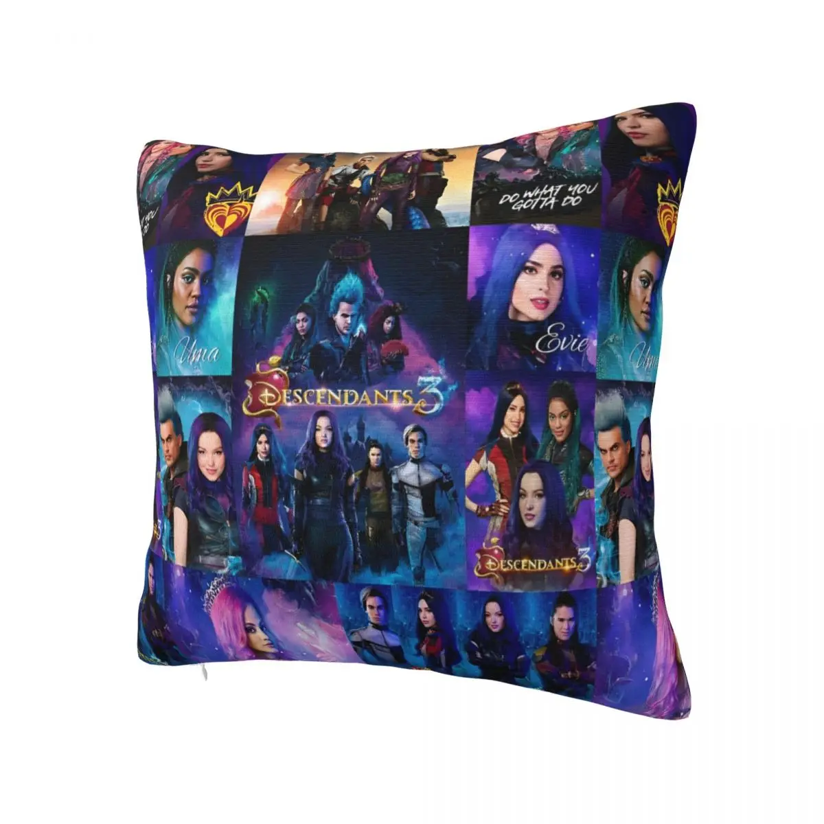 Descendants 4 The Rise Of Red Pillowcase Printed Cushion Cover Decoration Kylie Cantrall Throw Pillow Case Cover Home Zipper 18\