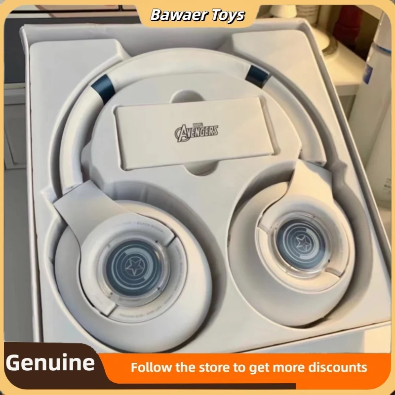 

Marvel Captain America Peripheral Iron Man Black Panther Mr18 Active Noise Cancellation Anc Wireless Bluetooth Headset Computer