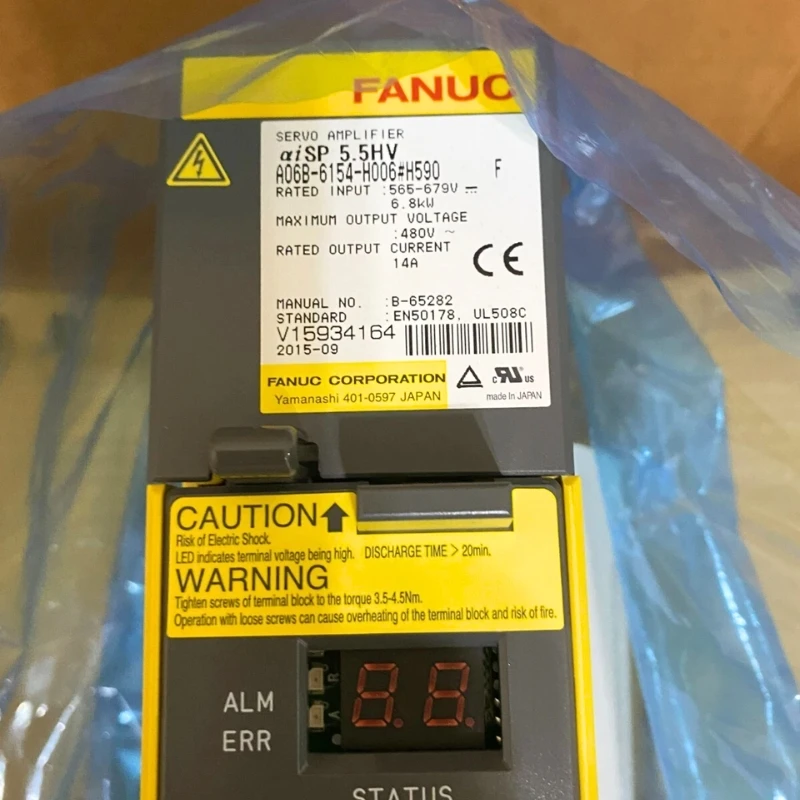 Fanuc A06B-6154-H006#H590 Servo Amplifier Tested ok Fast Shipping