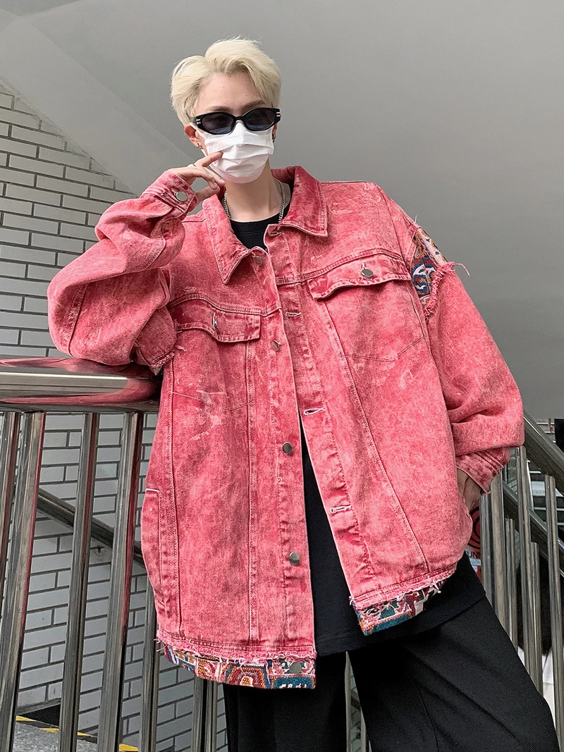 

Jacket Man For Work Coats Mens Genuine Collar Downhill Western High End Snow Autumn Yellow Outdoor Hooded Knuckle Leisure Men'S