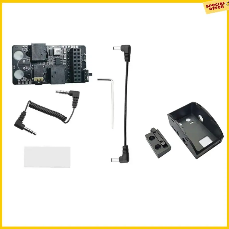 A25P For DJI FPV Goggles V2 Flight External Analog 5.8G RX PORT 3.0 Receiver Module Kit For Lightweight 5V 3A Flight Goggles