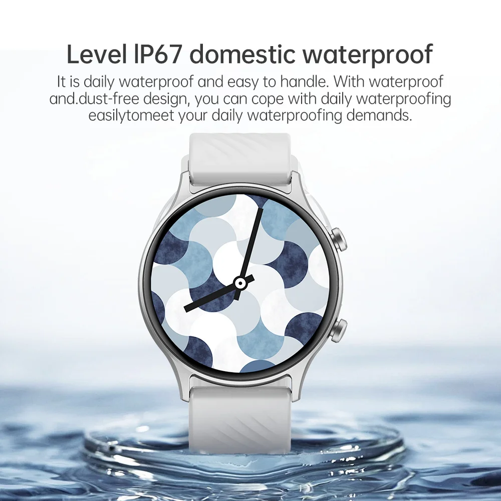 SKMEI 1.39 Inch Watches Mens Heart Rate Message Remind Waterproof Bluetooth Call Wristwatch Clock Male reloj hombre