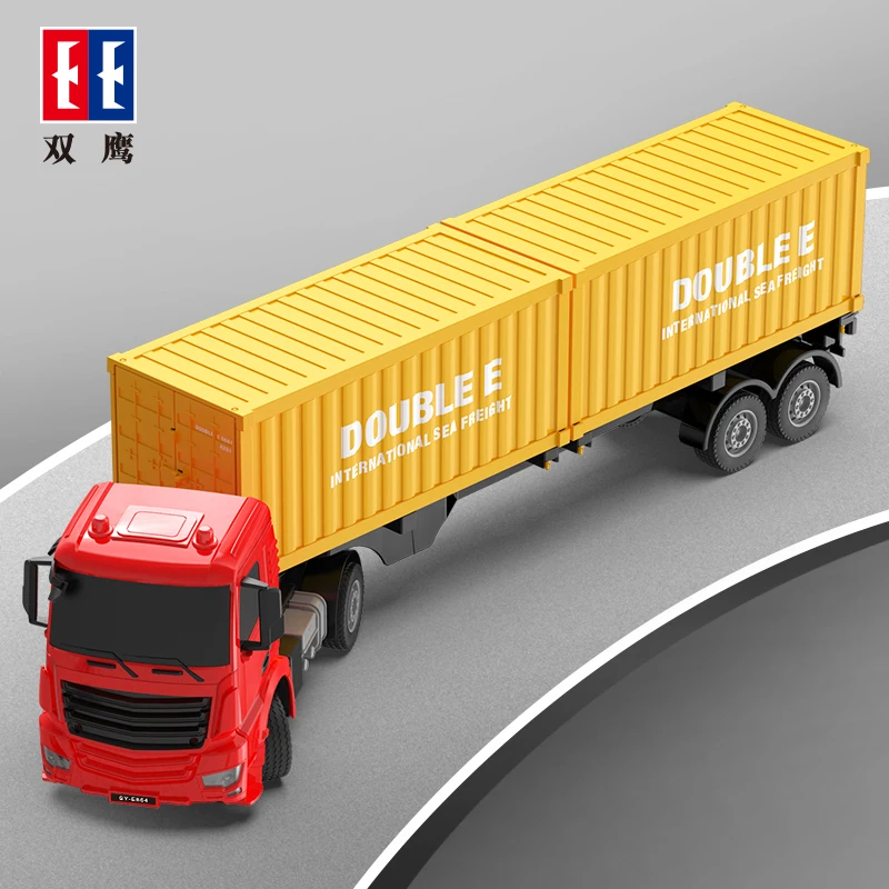ダブルE RCトラック 大型トレーラー E663/664 車両 トラック ラジコン ショベルカー トレーラーセット トラックおもちゃ 車 男の子へのプレゼント