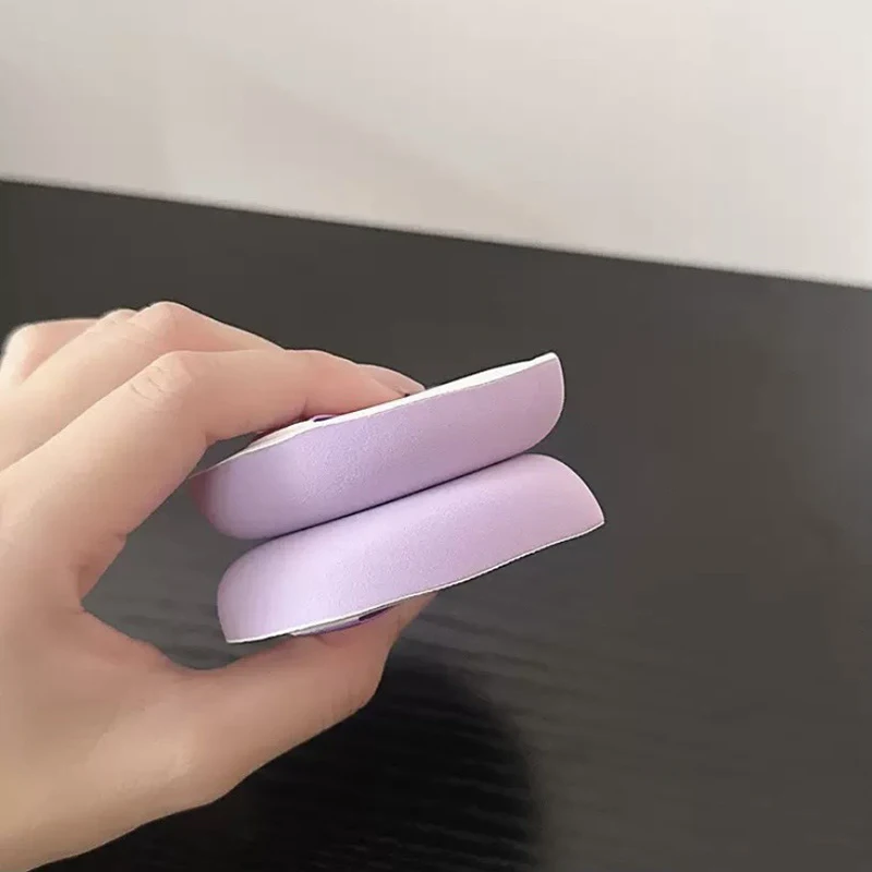 الأرجواني وسادة هوائية مسحوق نفخة الأساس السائل ماكياج الإسفنج BB CC كريم كونتور الوجه السلس الرطب الجاف يشكلون التجميل نفخة