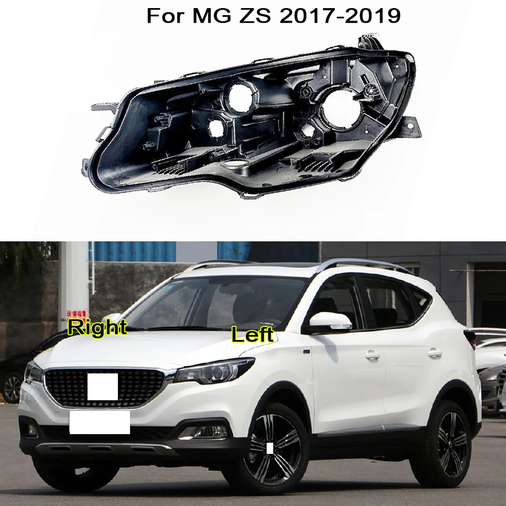 Head Light Back Lid Head Lamp Back House Headlamp Rear Shell For MG ZS 2017 2018 2019 Front Headlight Base Cover