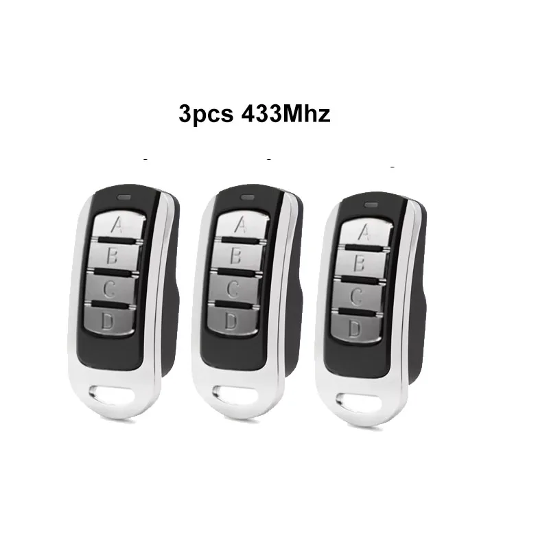 Garage Remote Electronic Gate Control 433mhz Gate Key Fob Command Hand Transmitter Wireless Remote Control Of Shutter Door