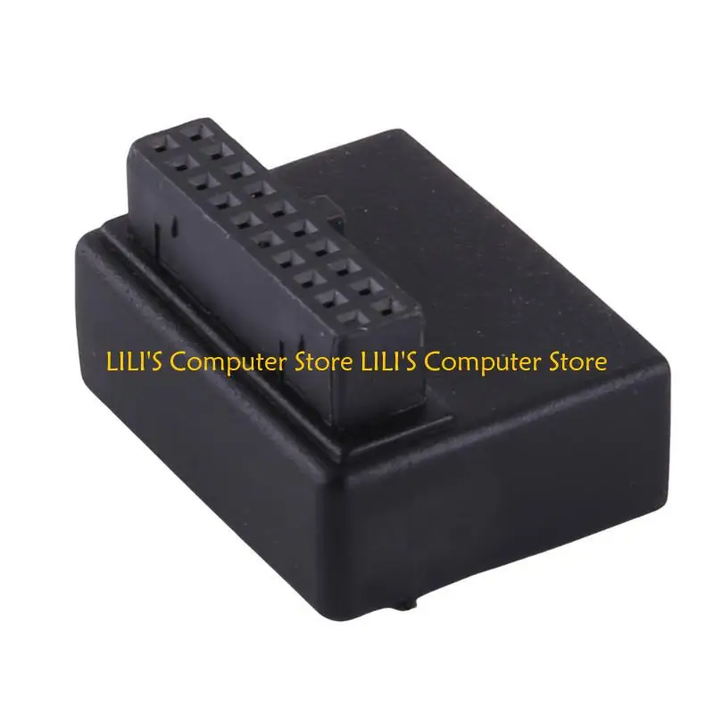 A52B Motherboard Connector USB 19P محول التمديد USB3.0 19Pin ذكر إلى رأس أنثى