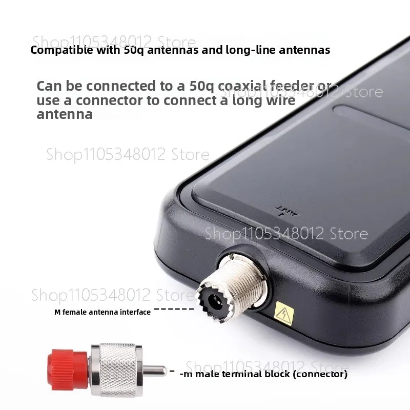 10W Automatic Antenna Tuner For Long Wire Ham Radio Portable Transceiver