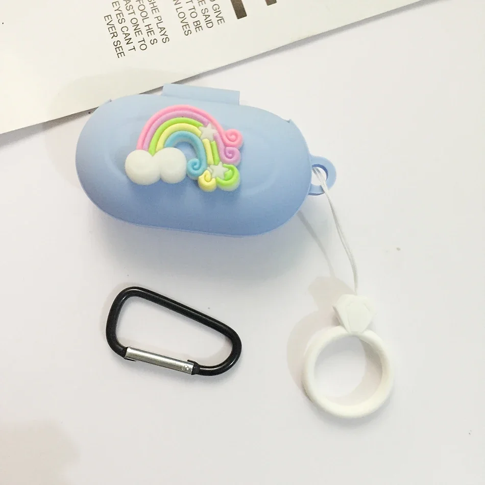 삼성 갤럭시 버즈 + 케이스, 귀여운 만화 갤럭시 버즈 플러스, 무선 블루투스 이어폰 보호 케이스, 실리콘 커버 버즈 +