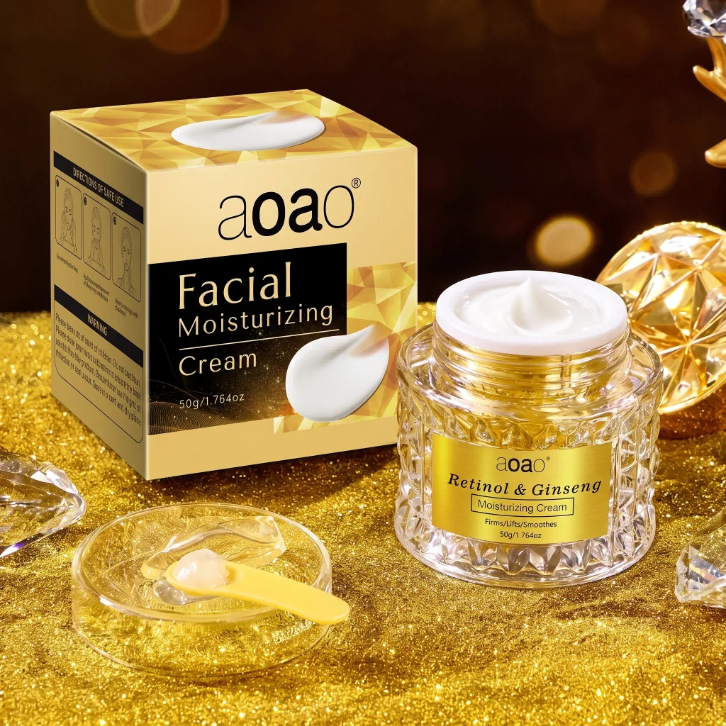 Firms&Smoothe Retinol Moisturizing Cream 50g – with Ginseng, Collagen & Niacinamide