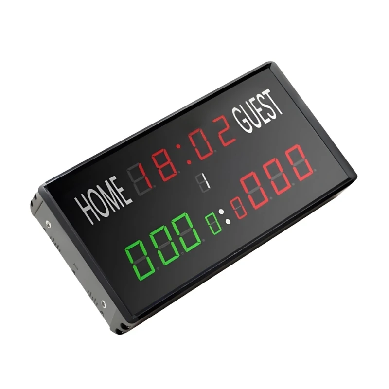 

Football Scoreboard Having Time Keeping Ability And Fast Assembly Procedure