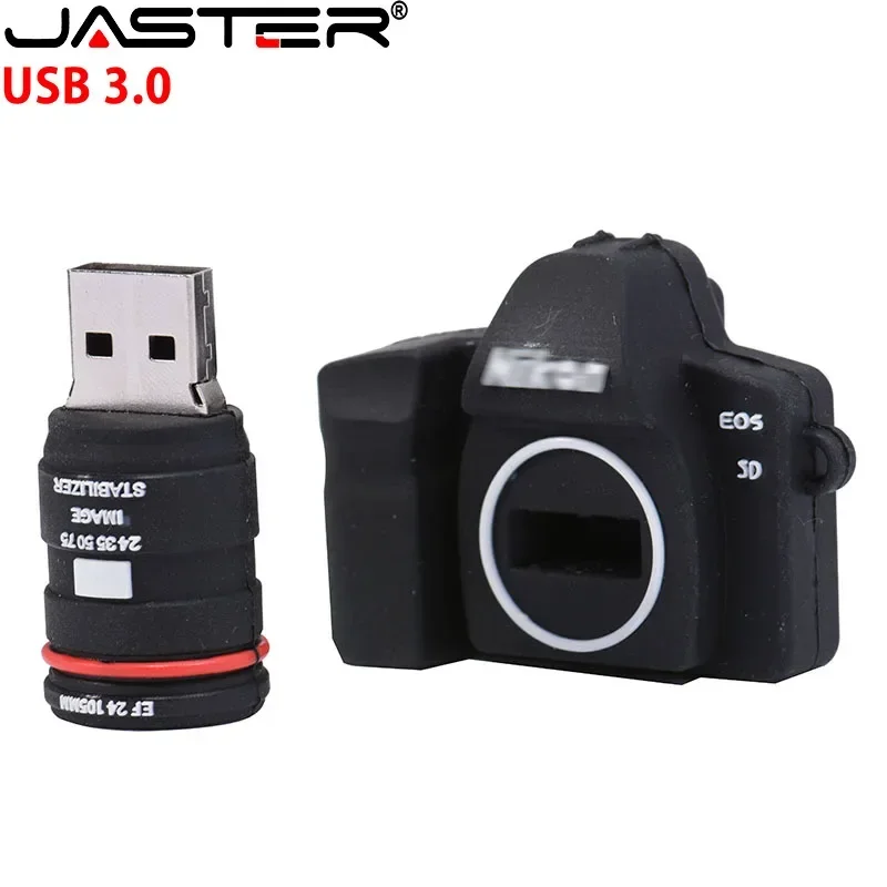 JASTER USB Flash Drive Camera Shape Memory Stick Thumb Photography Gifts Pen Drive  64GB 32GB 16GB Photograph Pendrive U Disk