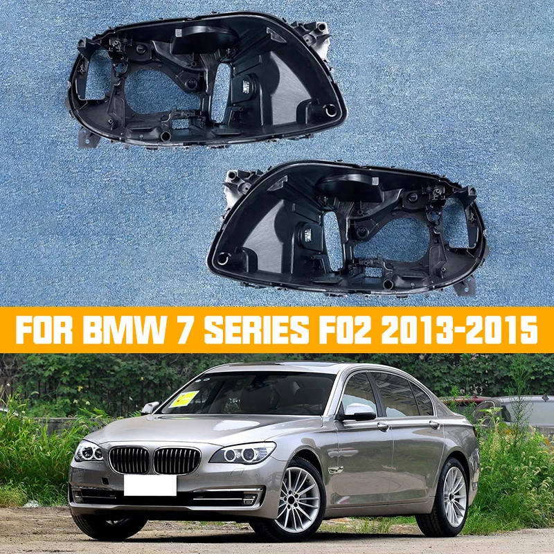 

For BMW 7 Series F01 F02 2013-2015 Headlight Base Headlamp House Replacement Headlight Back Housing Holder Back Without AFS