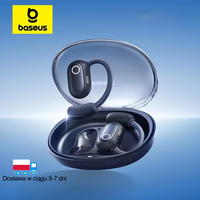Baseus Eli Sport 1 5.3 TWS Bluetooth Open Wireless Earphones IPX4 ENC Waterproof Earphones With Ear Trailer