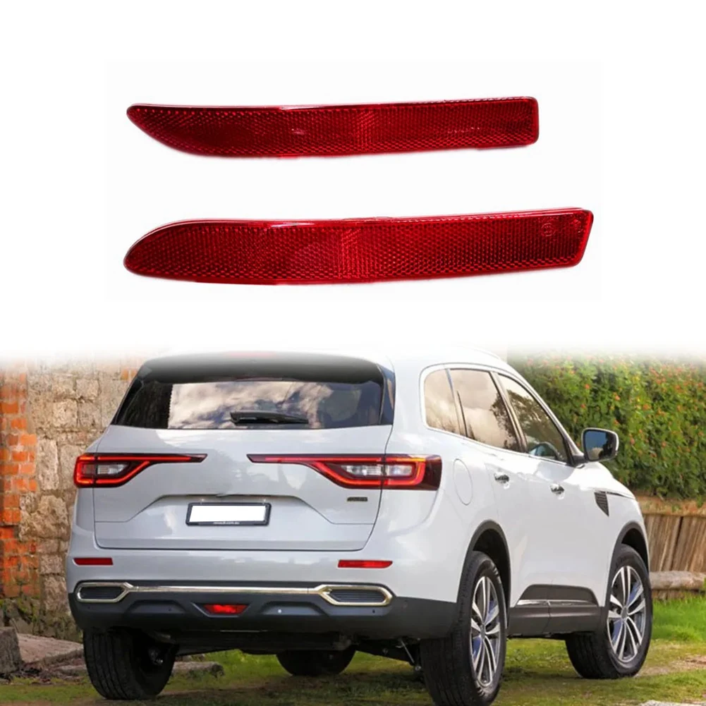 265657118R Car Rear Bumper Fog Light Parking Warning Reflector Taillights for Renault Koleos II MK2 2016-2020