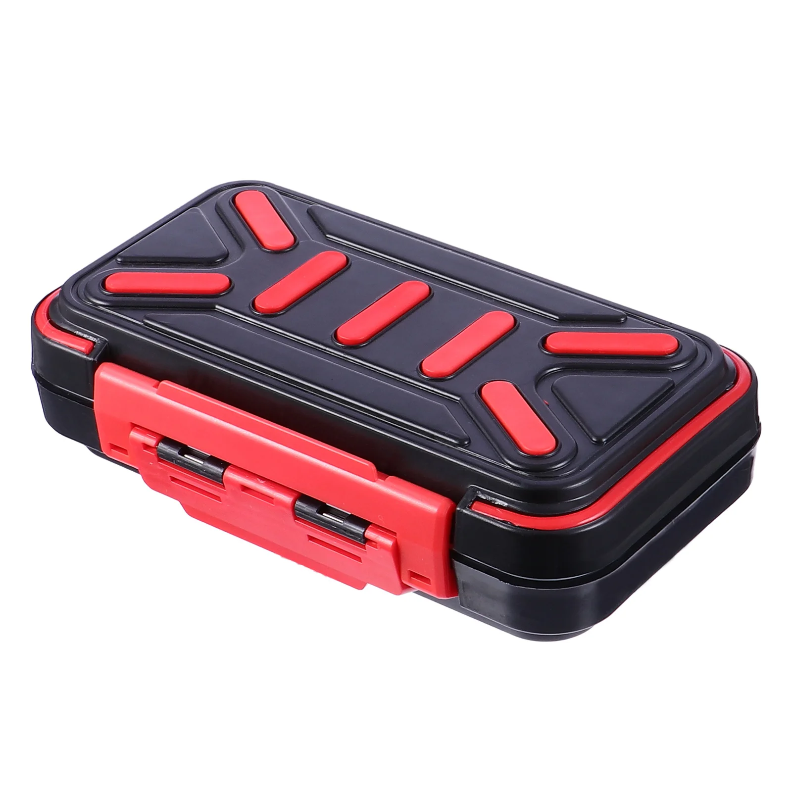 

Fishing Tackle 15.5X8.5X4CM Black Waterproof Lure ganizer Fishing Supplies Gear Storage Tray Boxes Supplies Accessories