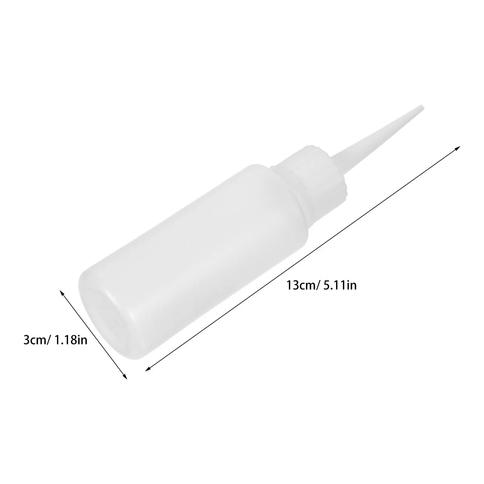 100Pcs 50Ml Clear Precision Tip Squeeze Bottles for Grout Application Tile Gap Filling Seamless Caulking Sealant Dispensing