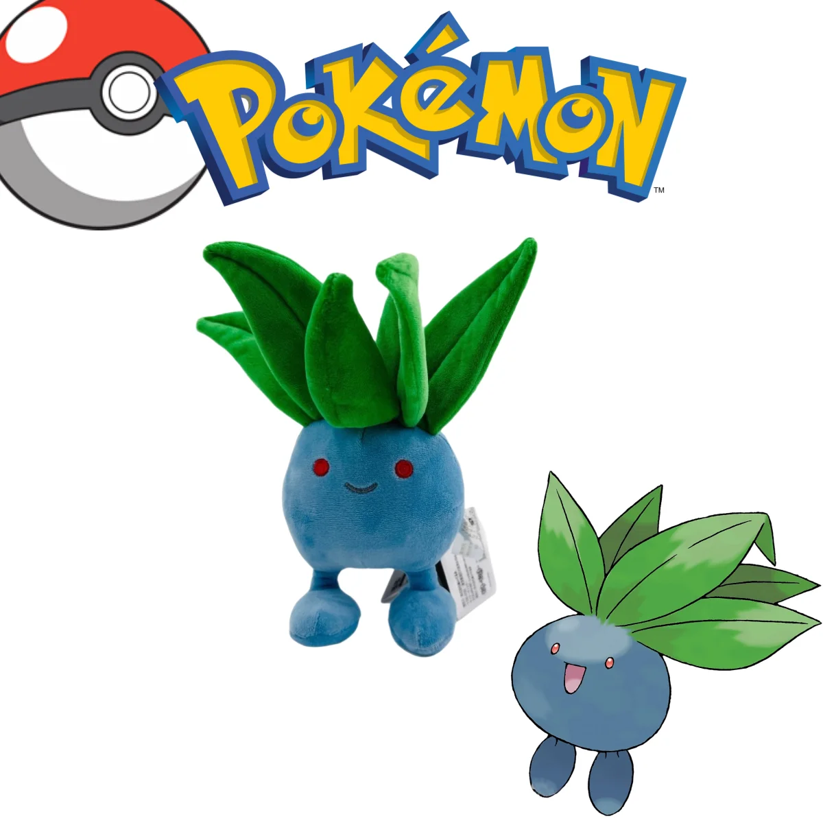 

Плюшевая кукла Пикачу Pokemon Oddish Riolu Sprigatito Floragato Celebi Toy Chikorita Spheal